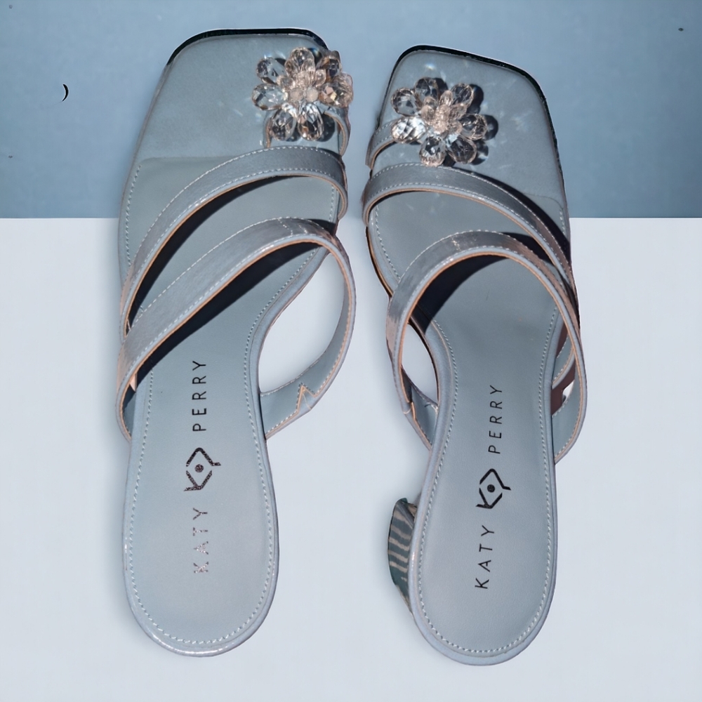 KATY PERRY THE TOOLIPED FLOWER SANDAL, 10 - Picture 2 of 11